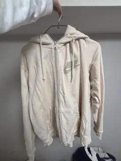 Nike フルジップパーカー XL クリーム色