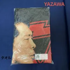 【超レア•新品未使用】矢沢永吉　1996 ライブ　ビーチタオル　バスタオル　赤 超レア•新品未使用】矢沢永吉 1996 ライブ ビーチタオル バス