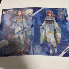 五等分の花嫁 クリアファイル 着物＆振袖ver 三玖