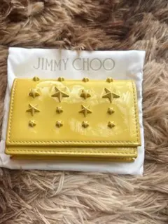 最終お値下げ　JIMMY CHOO イエロー 名刺入れのサムネイル
