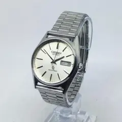 CITIZEN クリストロン デイデイト クォーツ　電池/ベルト新品　稼働品 Yahoo!オークション -「シチズン クリストロン クォーツ」の落札