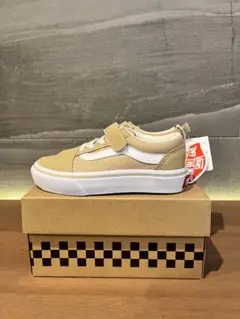 Vans Old Skool ベージュ 16cm