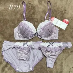 ＊B70M ブラ&2ショーツセット