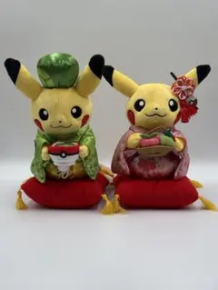 中国限定 ピカチュウ ぬいぐるみセット ポケモンセンター限定 チャイナ