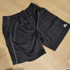 モア・ジャパン ブラック　ショートパンツ　ハーフパンツ　L　テニス　ゴルフ　黒