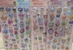 たまごっち3Dシール4枚Set
