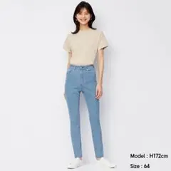 GU ライトブルースキニーデニム