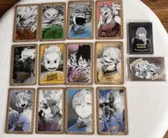 【新品未開封】ヒロアカ原画展グッズ　クリアカード　緑谷出久、爆豪勝己、轟焦凍含む