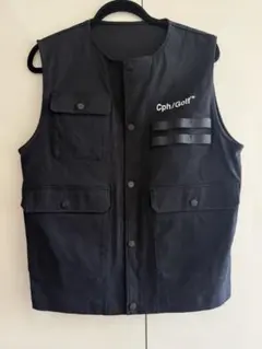 Cph/Golf™ ブラック ベスト schott（ショット）の「Schott/ショット/×Cph/Golf/キャプテンズヘルム