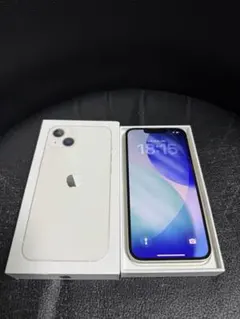 アップルSIMフリーiPhone13 ホワイト128GB