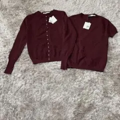 【新品】ZARA ザラ　ビジュー付 アンサンブル ボールド （S）