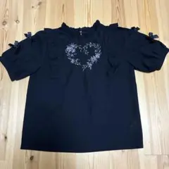 axes femme POETIQUE 半袖ブラウス