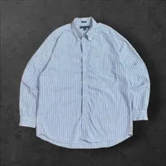 TOMMY HILFIGER トミーヒルフィガーボタンダウン長袖ストライプシャツ