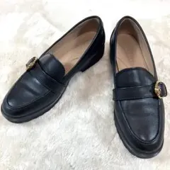 COLE HAAN コールハーン レザー ローファー ブラック 23.5cm
