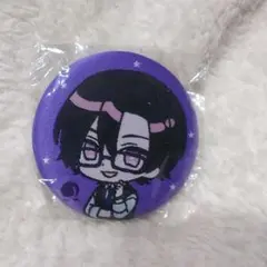 からぴち　もふ　刺繍缶バッジ