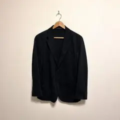 ユニクロ　コンフォート2bジャケット　ブラック　黒　L メンズ