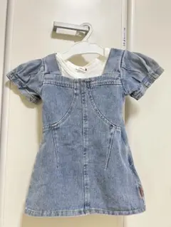 デニムワンピース　2点セット