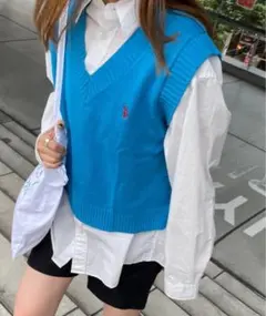 U.S.POLO ASSN. ニットベスト