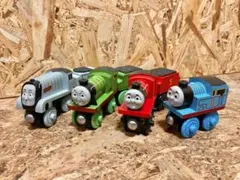 [ きかんしゃトーマス 木製トーマス ] アーリーエンジニアズ セット 超希少品