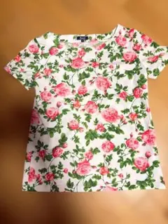 Part2 by JUNKO SHIMADA 花柄 半袖Tシャツ Lサイズのサムネイル
