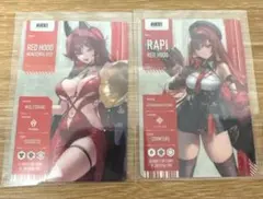 勝利の女神NIKKE メタリックパスコレクション レッドフード、ラピ