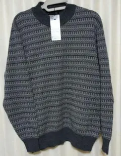 新品　BOB GALET カシミヤ100% グレー セーター　M　丸首