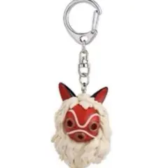 もののけ姫　キーホルダー　お面とコダマ　サン　　ジブリのサムネイル