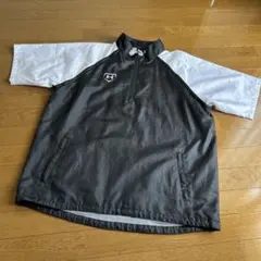 Under Armour ハーフジップジャケット ブラック/ホワイト