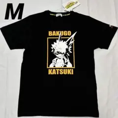 【新品タグ付】ヒロアカ 爆豪勝己Tシャツ アベイルM 僕のヒーローアカデミア 黒