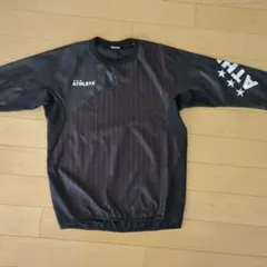 ATHLETA 長袖ピステ ブラック Mサイズ