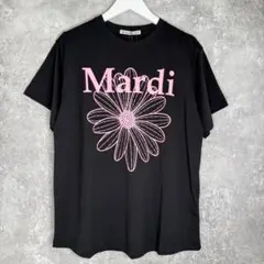 新品 未使用 マルディメクルディ Mardi Mercredi Tシャツ ロゴ
