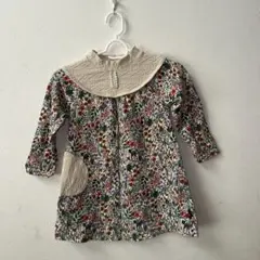 ラグマート 花柄長袖ワンピース