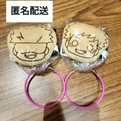 GIGO限定 呪術廻戦 コラボたい焼き風ぬいぐるみマスコット 五条悟 虎杖悠仁