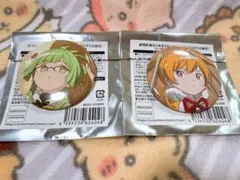 劇場版 魔法少女まどか☆マギカ ワルプルギスの廻天 缶バッジ 紫丁香 セルマ