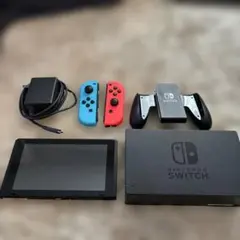Nintendo Switch 本体 赤 青 Joy-Con 付