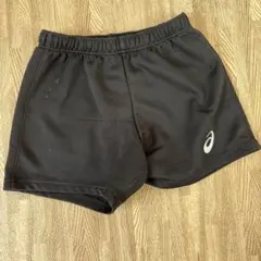 アシックス ブラック　ゲームパンツ S