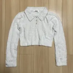 ショート丈 ニット