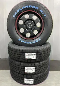 条件付送料込☆新品ヨコハマHT☆195/80R15☆15x6J+33☆ハイエース 