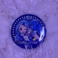 キミとアイドルプリキュア♪ アニメージュ キュアウインク 缶バッジ