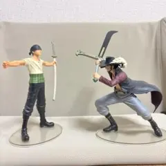 ルフィ シャンクス ゾロ ミホーク フィギュア ワーコレ - メルカリ