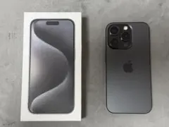 ★★ケース付き★★ iPhone 15 Pro 256GBスペースブラック★★