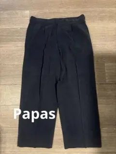 Papas パパス スラックス XL ネイビー系のサムネイル