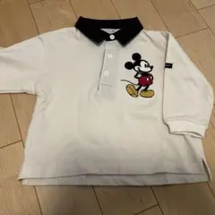 ミッキーマウス ポロシャツ プティマイン 90