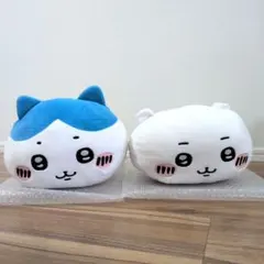 だららんBIGぬいぐるみ　ちいかわ ハチワレ 2点セット