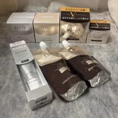 【新品 未開封品】ELIXIR トータルVクリーム本体・詰替 など7点おまとめ