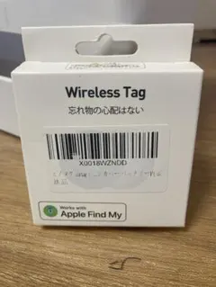 エアタグ　Wireless Tag Apple Find My 探す対応