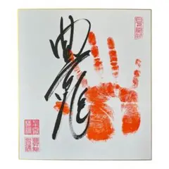 豊昇龍関　横綱昇進記念品2点セット(色紙・小物)