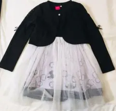 ライトオン　ボレロつきラプンツェルワンピース130　ディズニーrighton