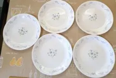 Corele 青い花がら模様 大皿5点セット - メルカリ