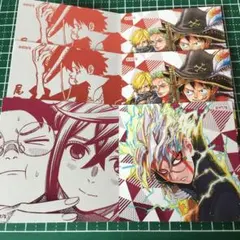 ワンピース　ナツコミ　ツインステッカー